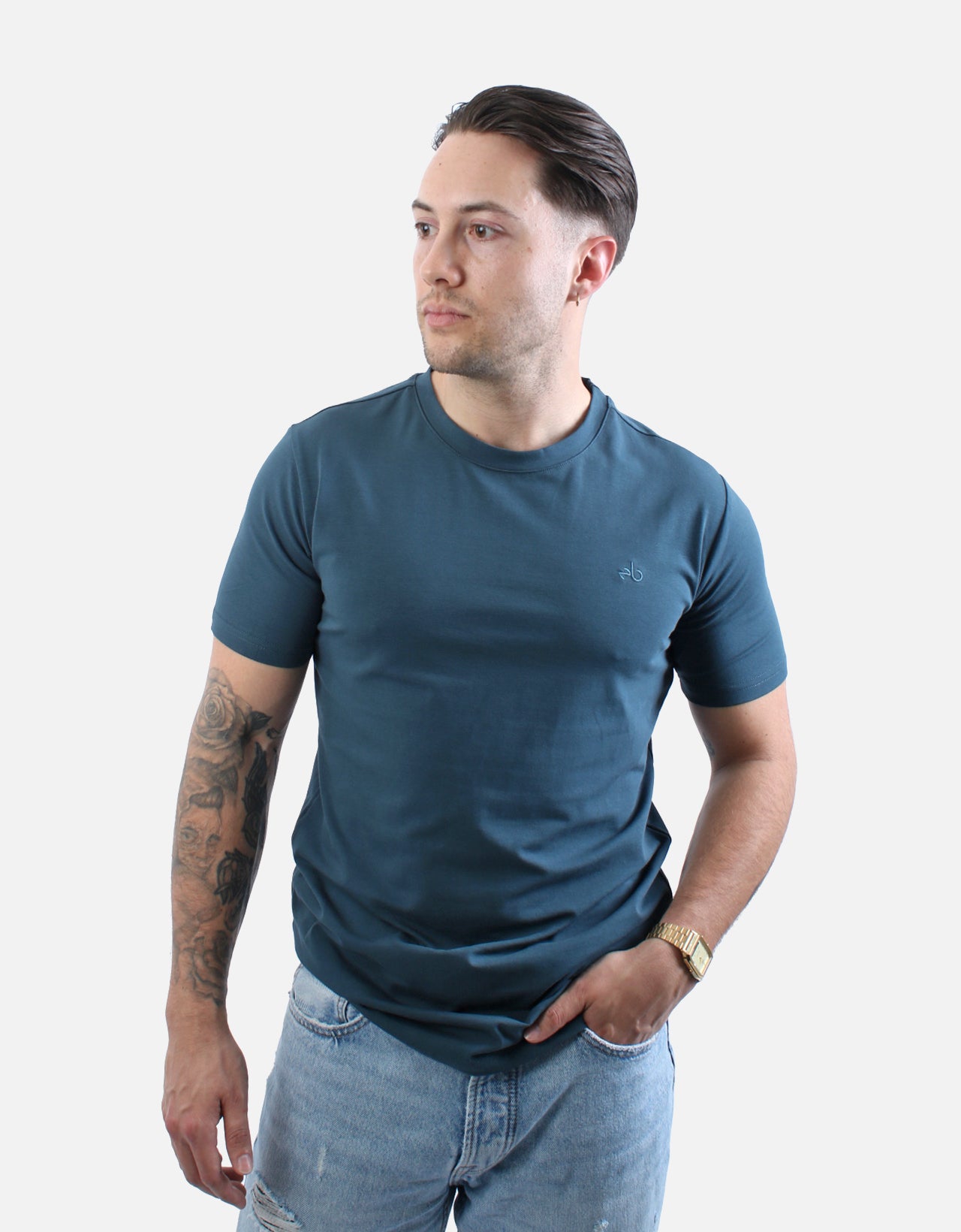 Legend T-Shirt - Slim fit - eindbaas - Navy