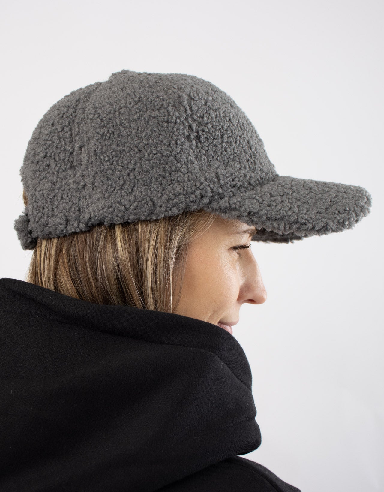 Teddy Cap - Grey