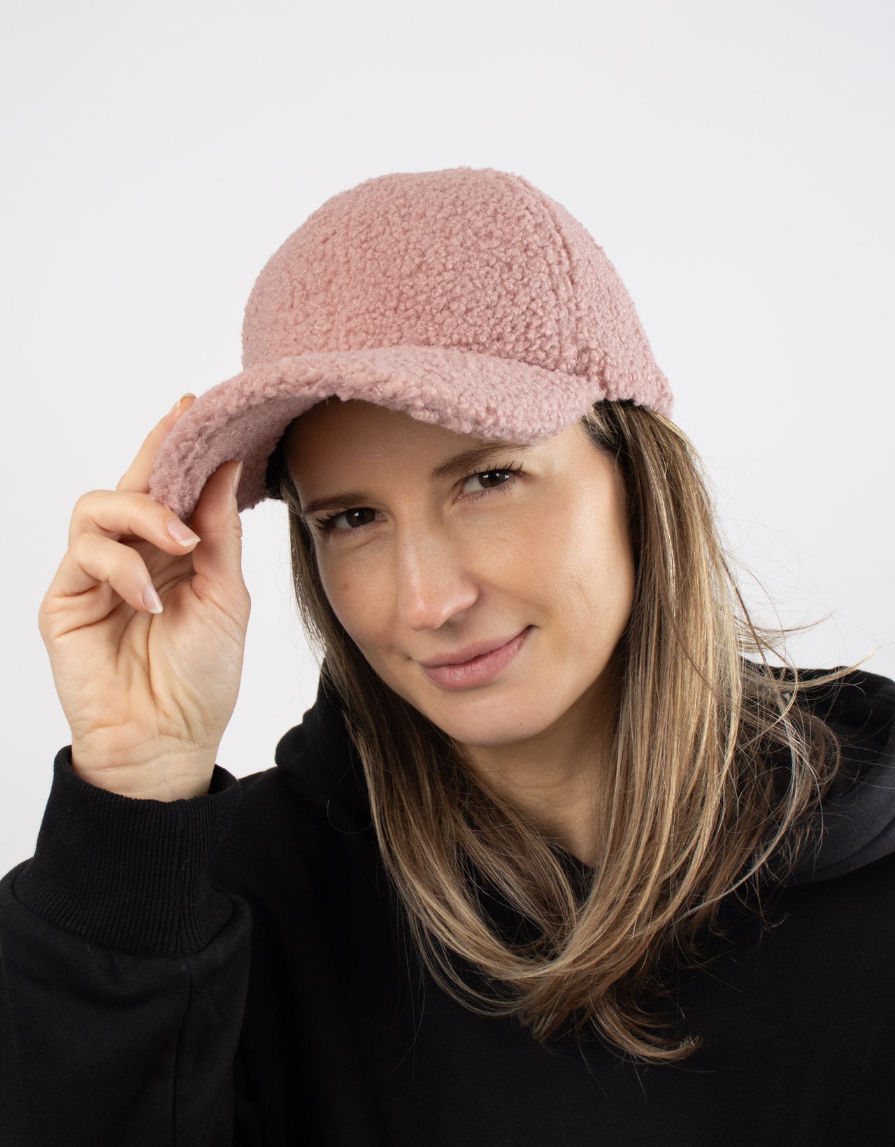 Teddy Cap - Pink