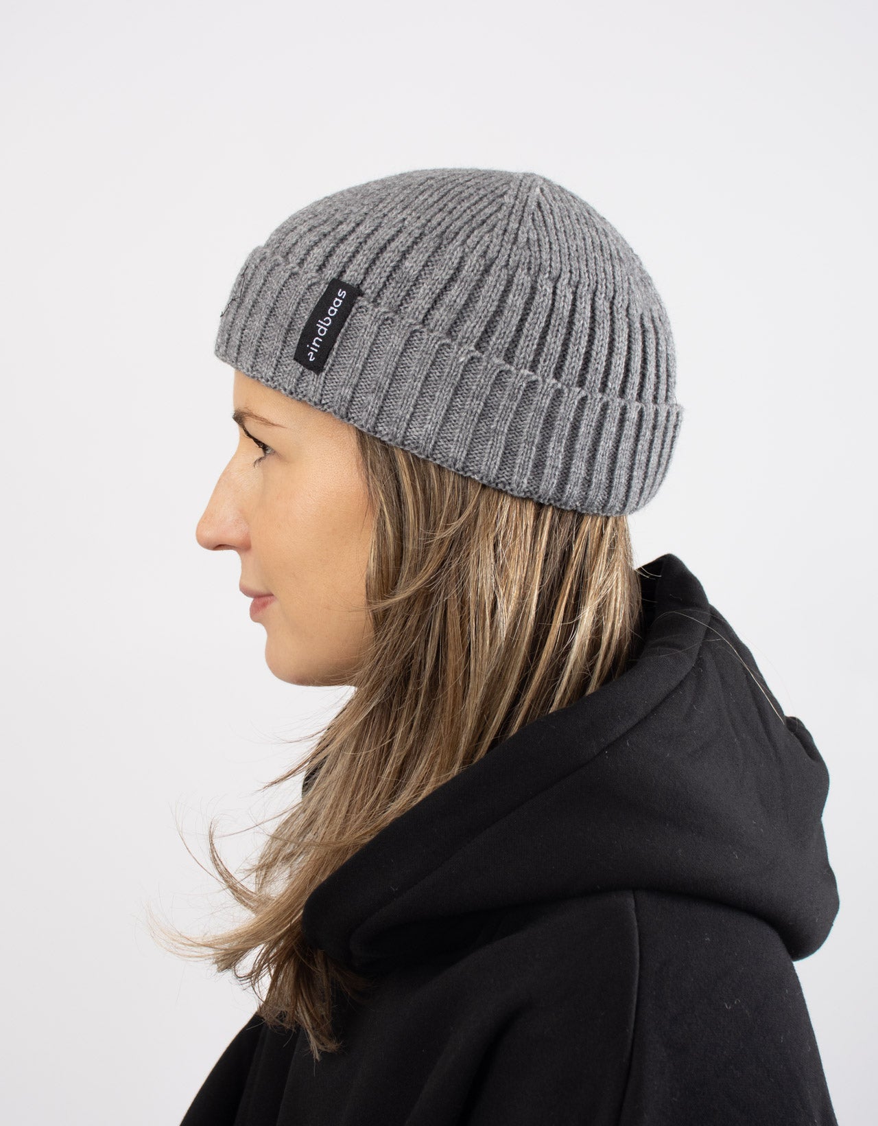 Fisherman Beanie - Grey