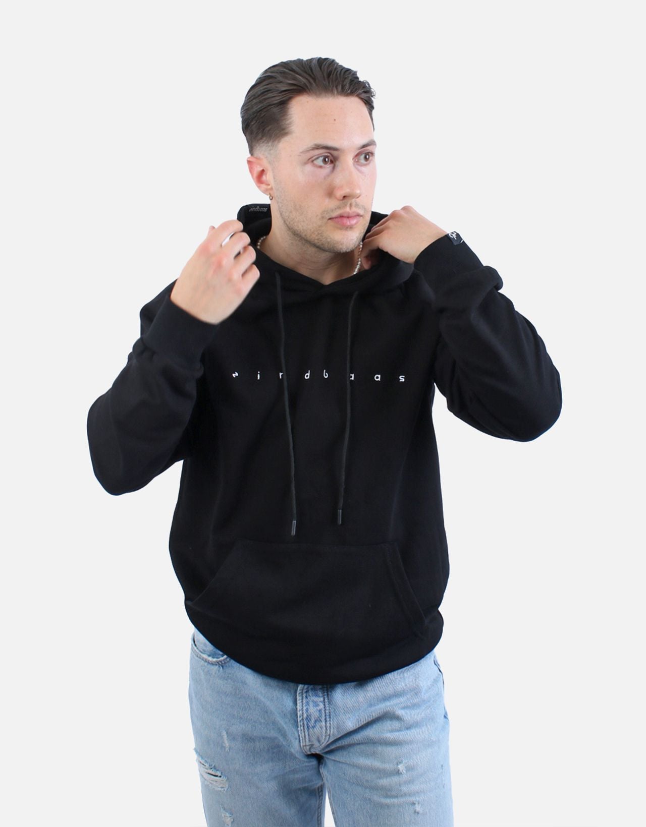 Legend Hoodie - Slim fit - eindbaas - Black/White